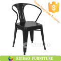 2016 Restaurant Furniture Steel Designer Armrest Metal Chair